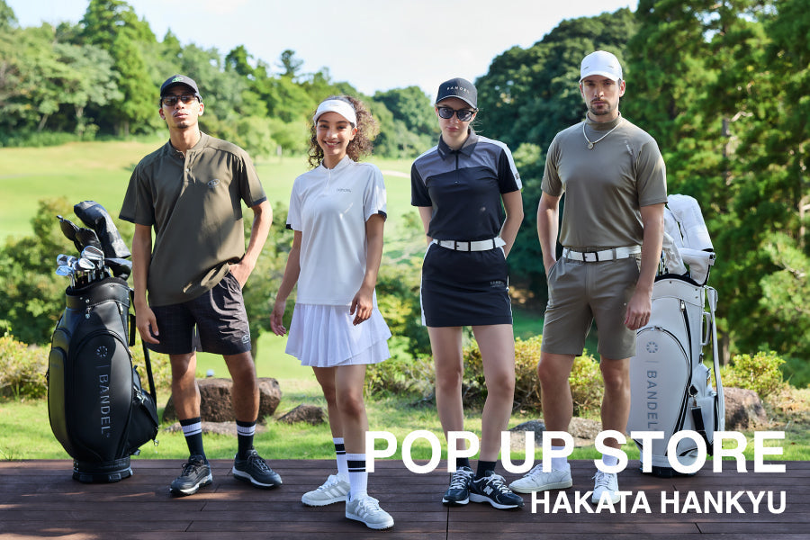 「博多阪急6階 ステージ6」にBANDEL ゴルフウェア&アクセサリーの期間限定ストアがオープン!
