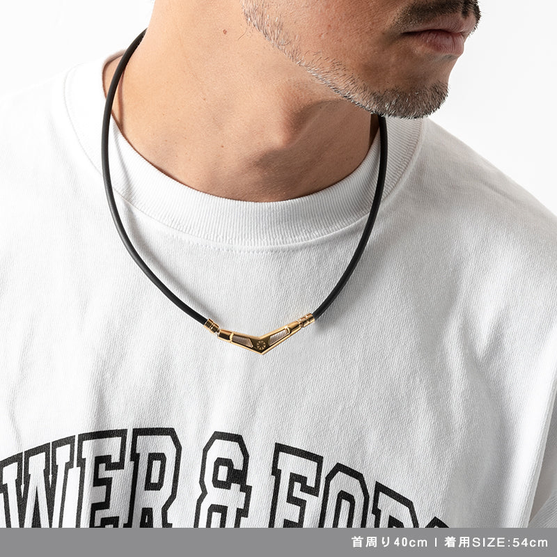 V1 ブイワン Black×Gold 磁気ネックレス – BANDEL®︎｜公式オンライン
