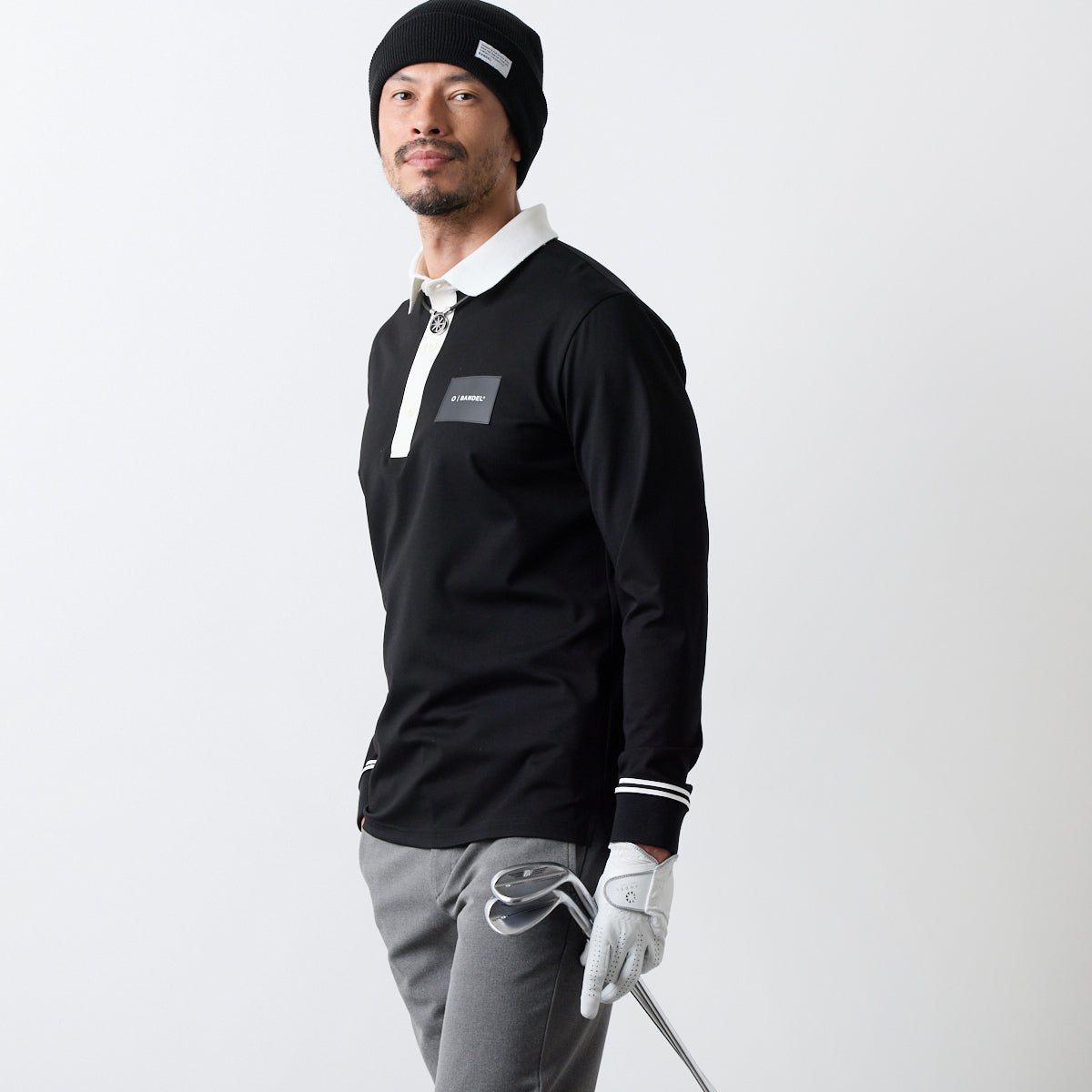 バイカラー 長袖ポロ – BANDEL®︎｜公式オンラインストア