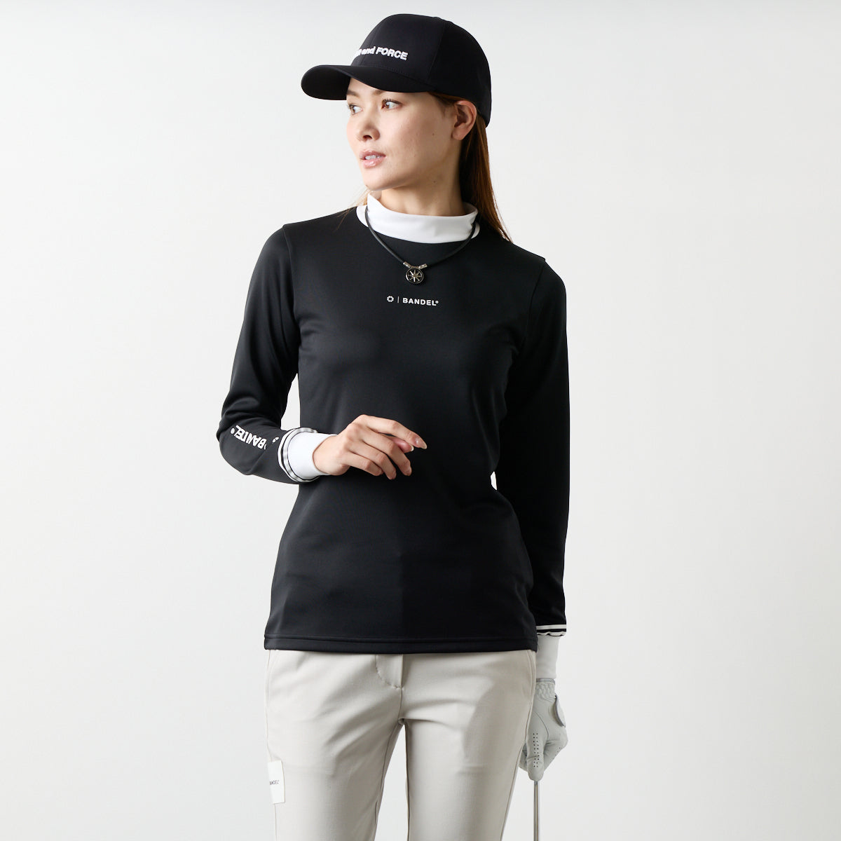 【新品・タグ付き】BANDEL レディース モックネック XS 黒 シンプル ウィメンズ バイカラー モックネック – BANDEL®︎｜公式