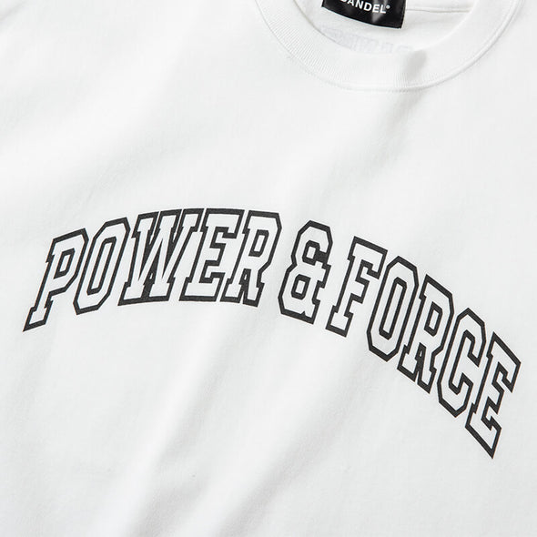 POWER＆FORCE ARCH LOGO L/S TEE 全3色