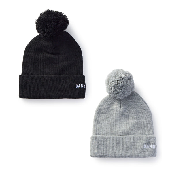 ロゴ刺繍 ボンボンニット SIDE LOGO BONBON KNIT