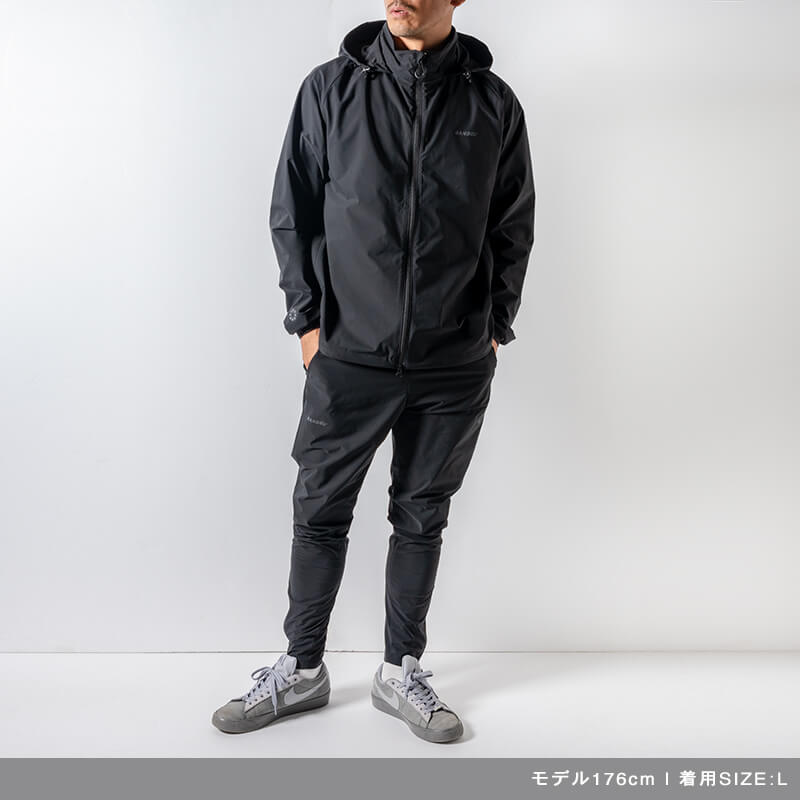 WATER REPELLENT STRETCH HOODED BLOUSON 全3色 – BANDEL®︎｜公式 ...