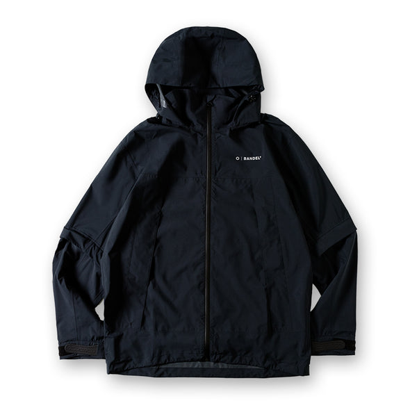 r2048【ゴアテックス】2XL 黒 迷彩 レインウェア 釣り
