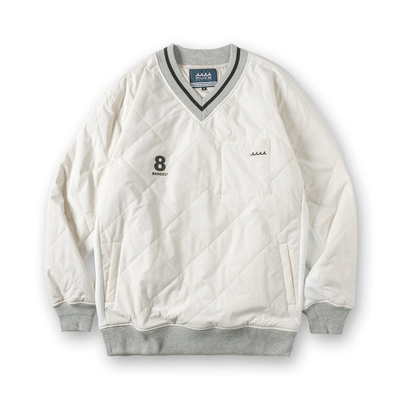 BANDEL x muta DIAMOND QUILT PULLOVER