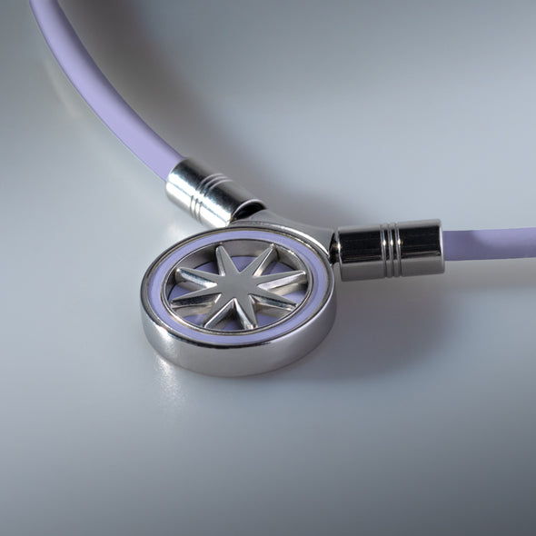 Healthcare Necklace Earth mini 2.0 Purple×Silver 安田祐香モデル