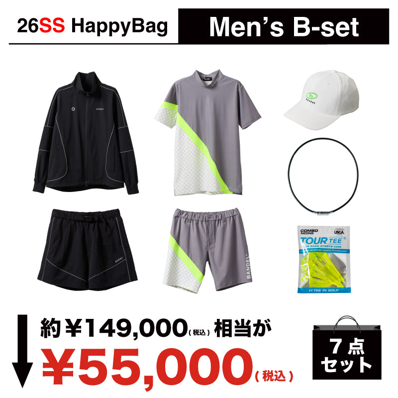 2026 SS HappyBag Mens B-set – BANDEL®︎｜公式オンラインストア
