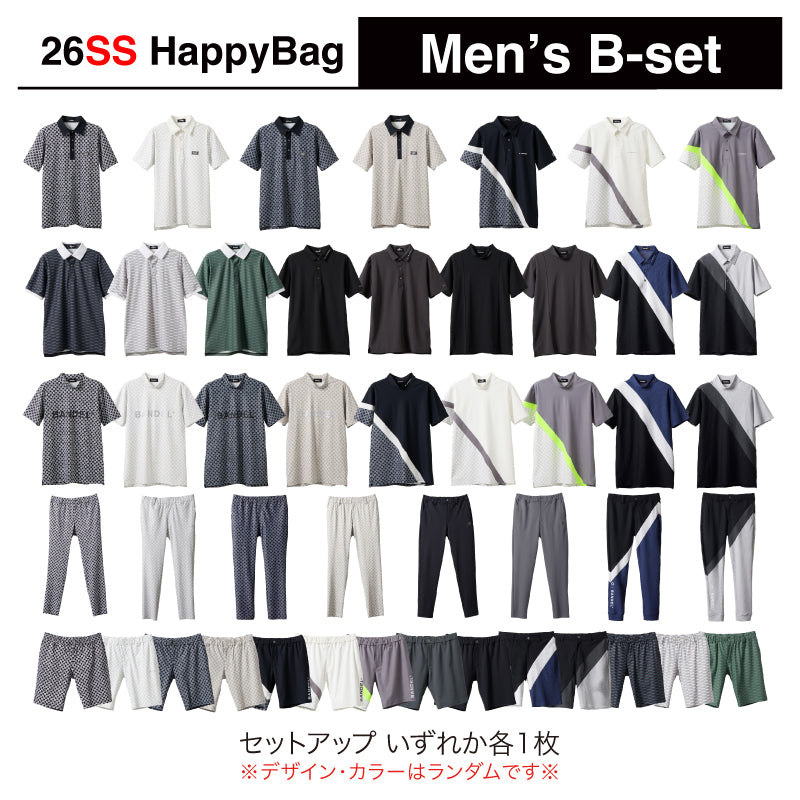 2026 SS HappyBag Mens B-set – BANDEL®︎｜公式オンラインストア