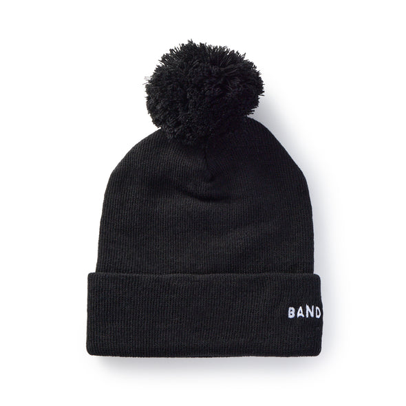 ロゴ刺繍 ボンボンニット SIDE LOGO BONBON KNIT