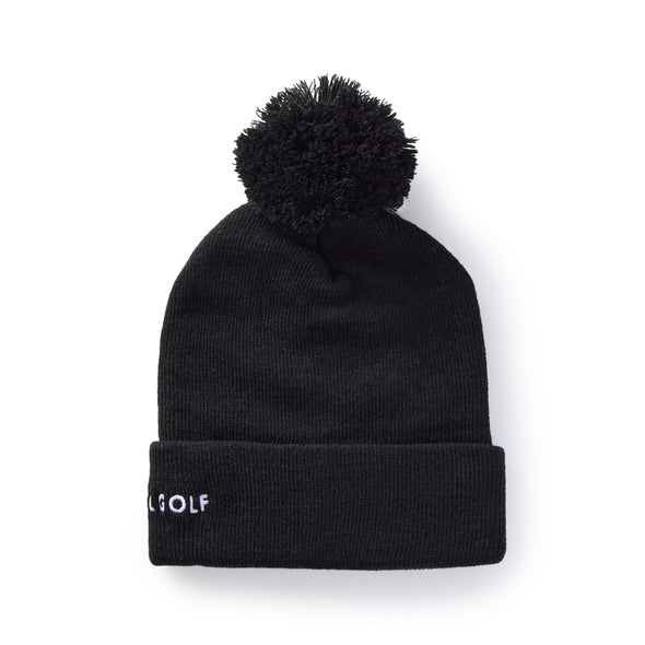 ロゴ刺繍 ボンボンニット SIDE LOGO BONBON KNIT