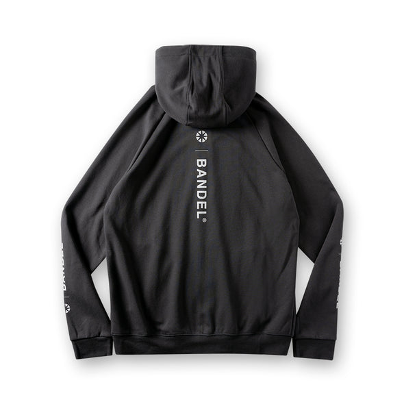 Vertical Logo Spandex Zip Hoodie