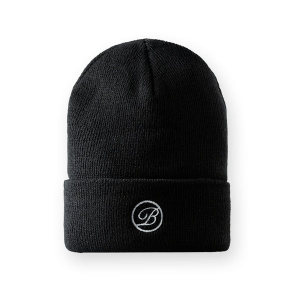 CURSIVE B SMOOTH BEANIE