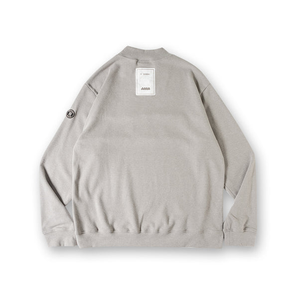 BANDEL×muta MARINE KNIT L/S MOC NECK SHIRTS