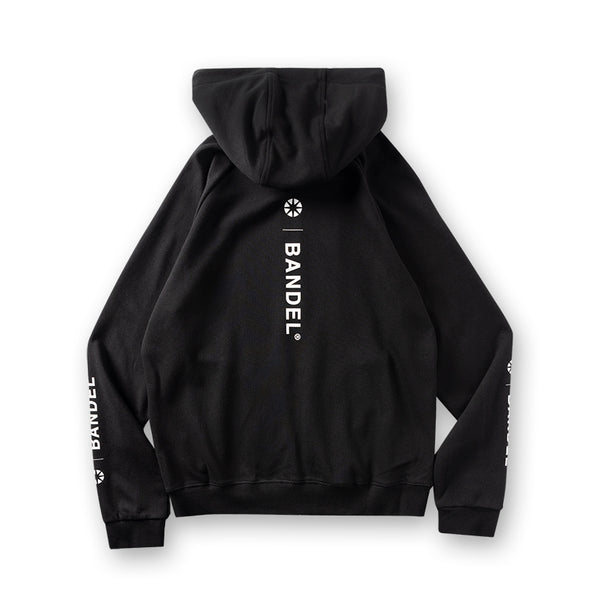 Vertical Logo Spandex Zip Hoodie