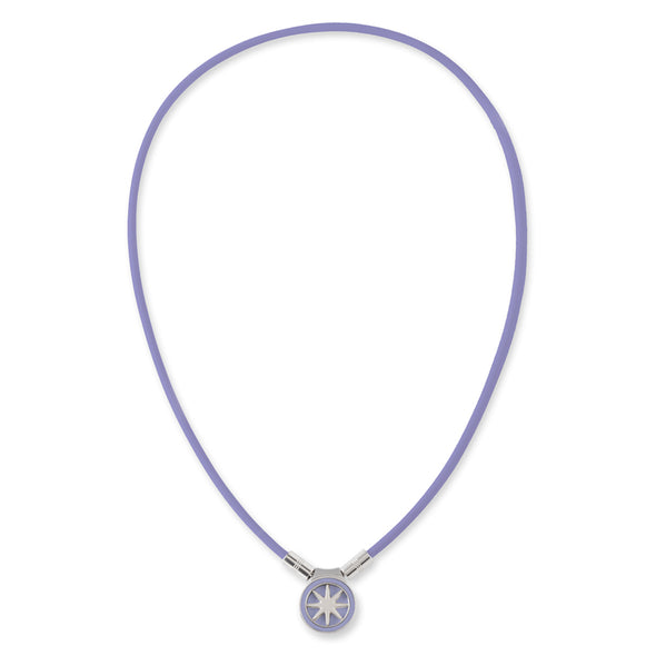 Healthcare Necklace Earth mini 2.0 Purple×Silver 安田祐香モデル