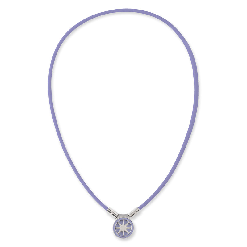 Healthcare Necklace Earth mini 2.0 Purple×Silver 安田祐香モデル