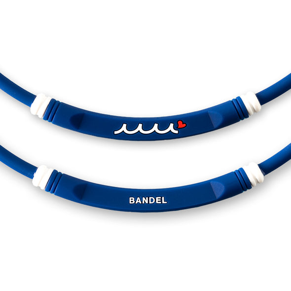 BANDEL×muta LITE SPORTS ライトスポーツ Navy 磁気ネックレス