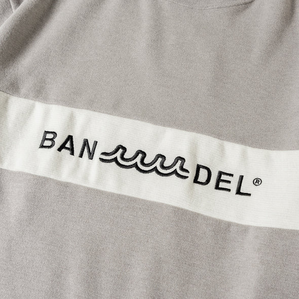 BANDEL×muta MARINE KNIT L/S MOC NECK SHIRTS