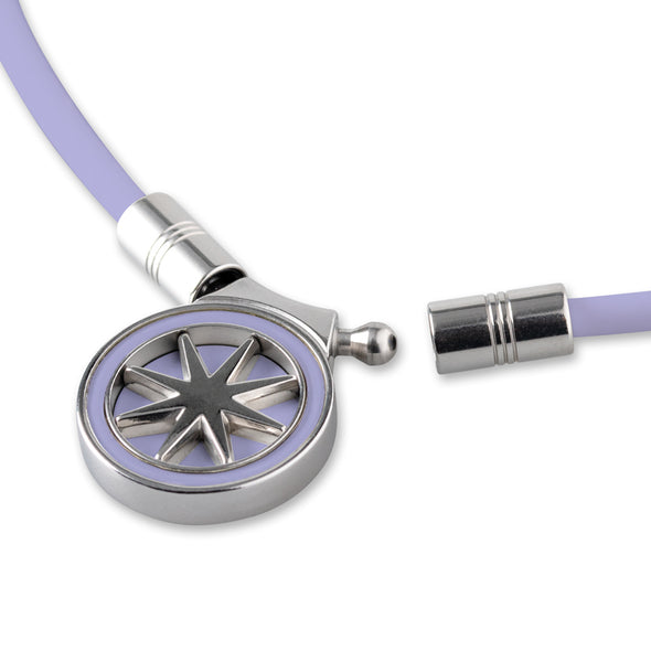 Healthcare Necklace Earth mini 2.0 Purple×Silver 安田祐香モデル