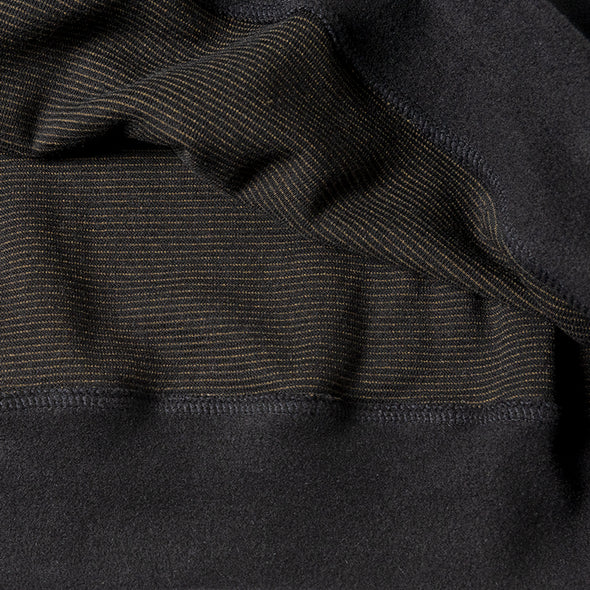 BANDEL×muta MARINE KNIT L/S MOC NECK SHIRTS