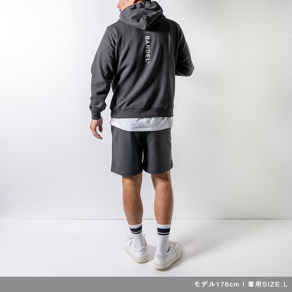 Vertical Logo Spandex Hoodie