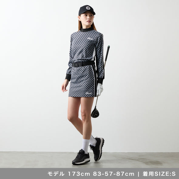 【10月下旬発売予約】ウィメンズ オールオーバー スウィッチライン モックネック