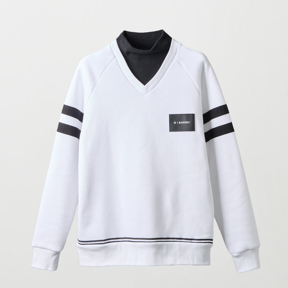 【10月下旬発売予約】レイヤード ハイネックニット