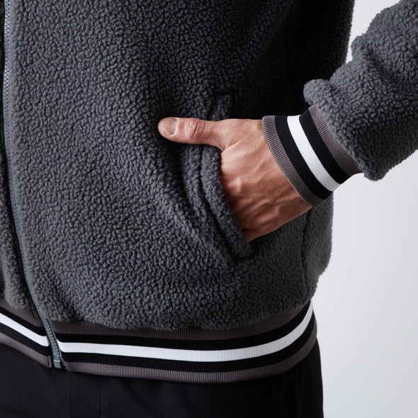 【11月中旬発売予約】スタンドカラー フリースブルゾン