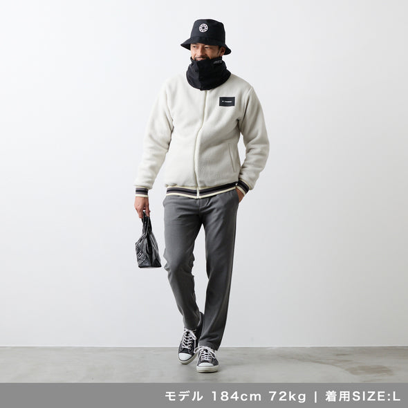 【11月中旬発売予約】スタンドカラー フリースブルゾン