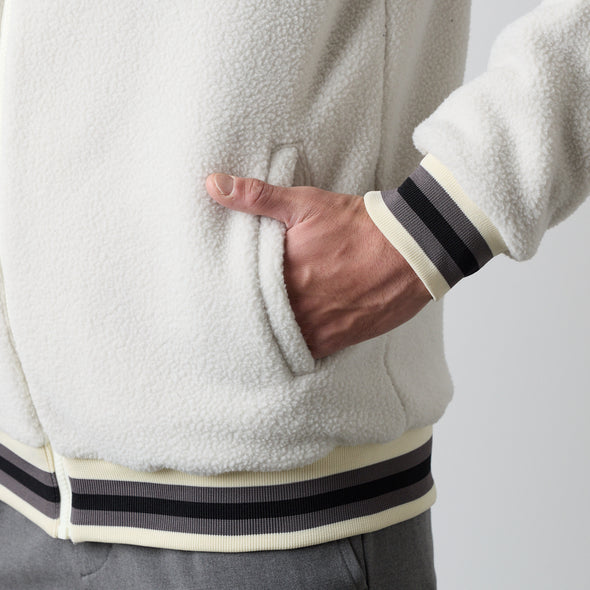 【11月中旬発売予約】スタンドカラー フリースブルゾン