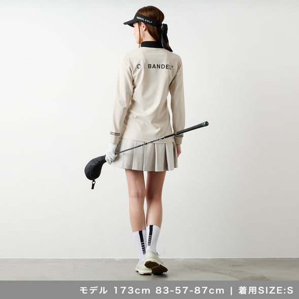【9月下旬発売予約】ウィメンズ バイカラー長袖ポロ