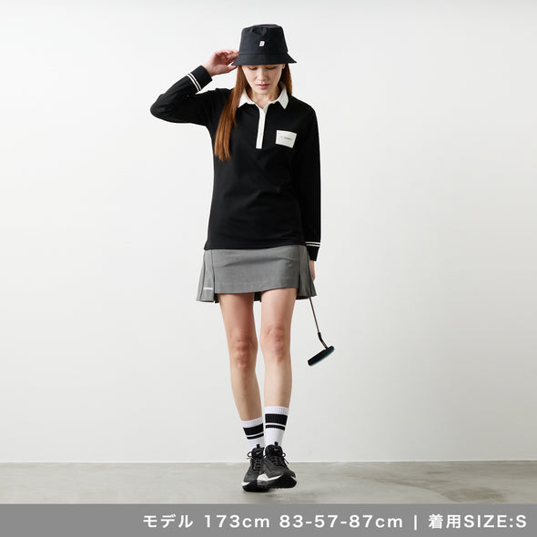 【9月下旬発売予約】ウィメンズ バイカラー長袖ポロ