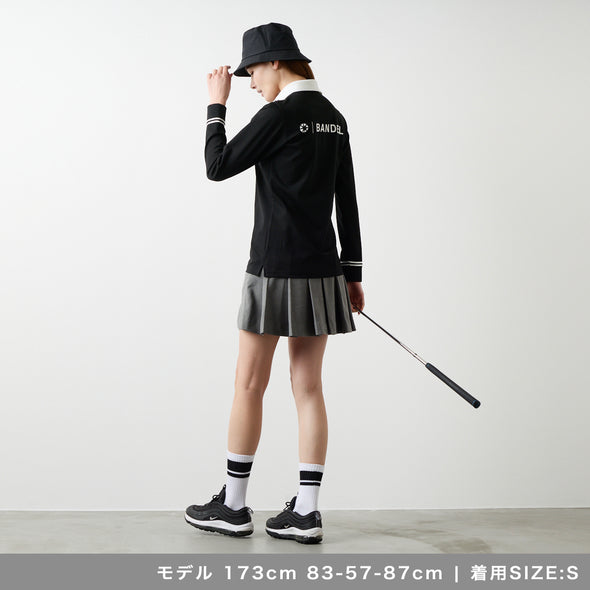 【9月下旬発売予約】ウィメンズ バイカラー長袖ポロ