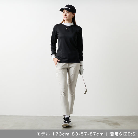 【9月下旬発売予約】ウィメンズ バイカラー モックネック