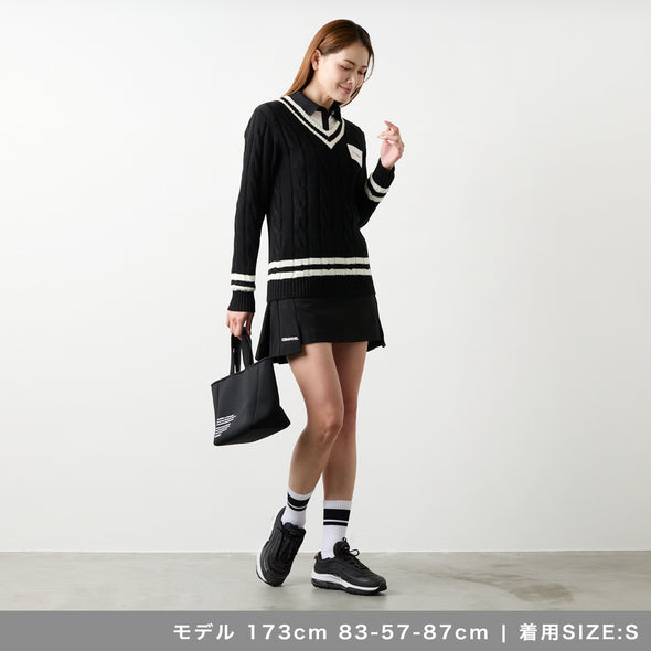 【11月上旬発売予約】ウィメンズ バックサイドプリーツ スカート