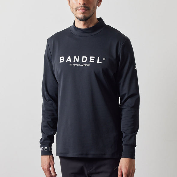 BASIC LOGO L/S MOCK NECK SHIRTS