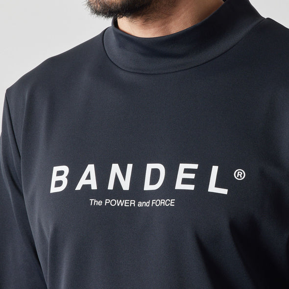 BASIC LOGO L/S MOCK NECK SHIRTS