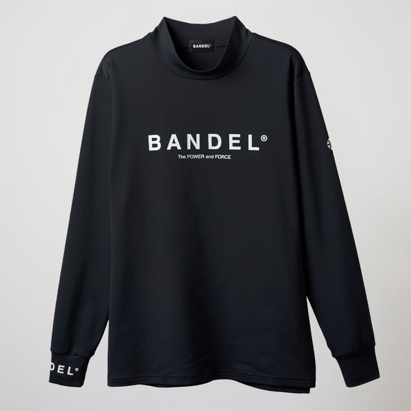 BASIC LOGO L/S MOCK NECK SHIRTS