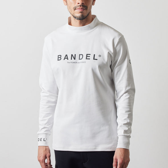 BASIC LOGO L/S MOCK NECK SHIRTS