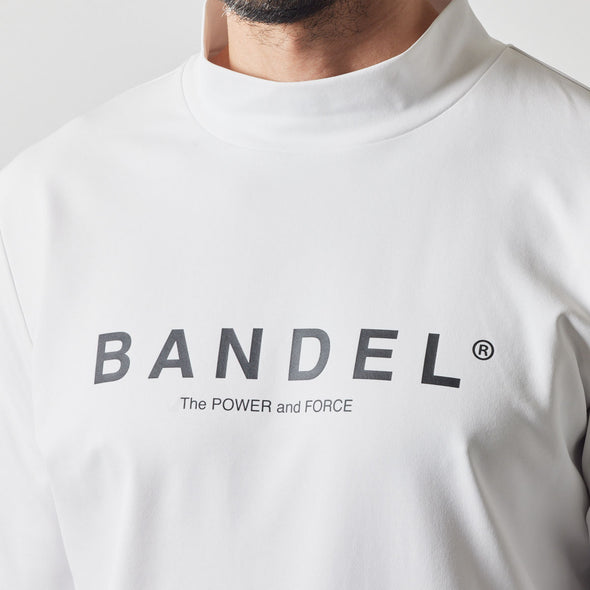 BASIC LOGO L/S MOCK NECK SHIRTS