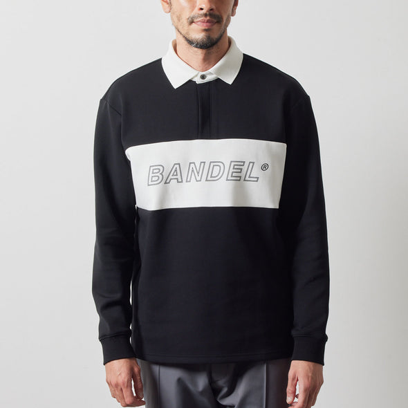 COLOR BLOCK L/S RUGBY POLO