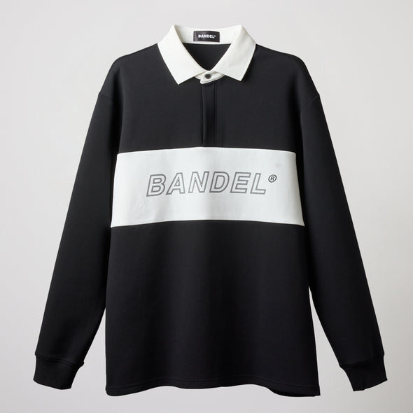 COLOR BLOCK L/S RUGBY POLO