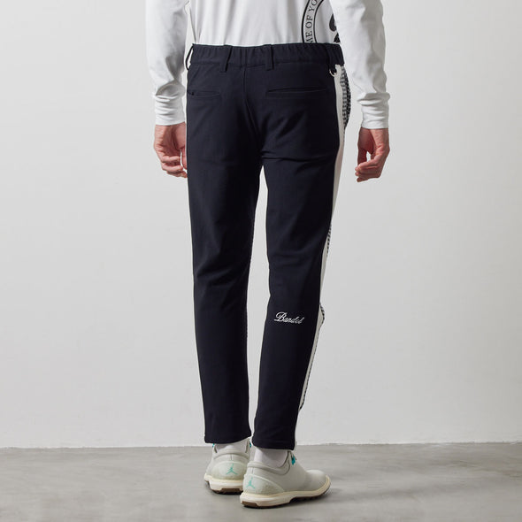 HOUNDSTOOTH BICOLOR TAPERED PANTS