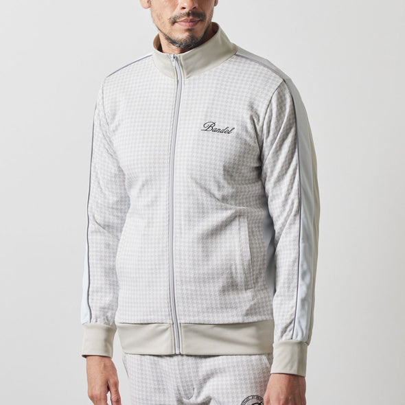 HOUNDSTOOTH BICOLOR BLOUSON