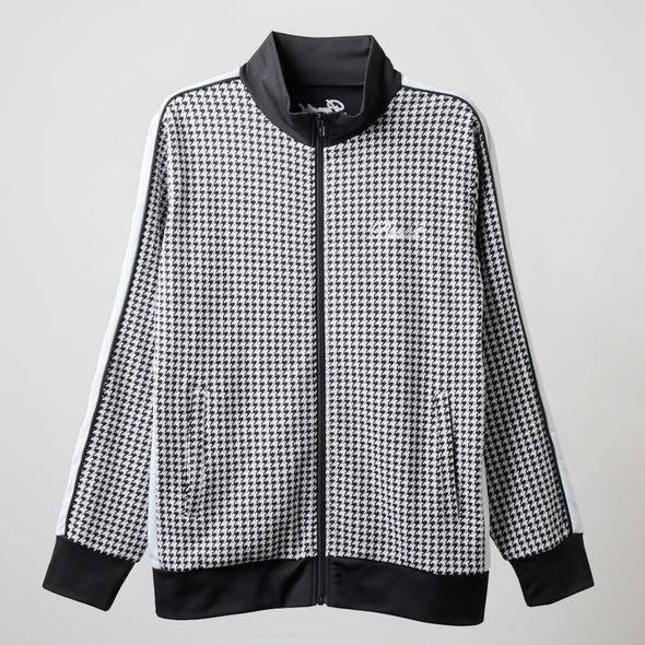 HOUNDSTOOTH BICOLOR BLOUSON