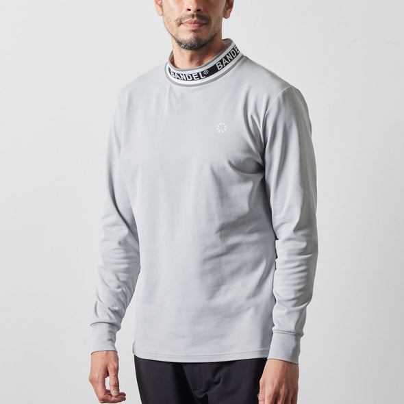 JACQUARD RIB L/S MOC SHIRTS