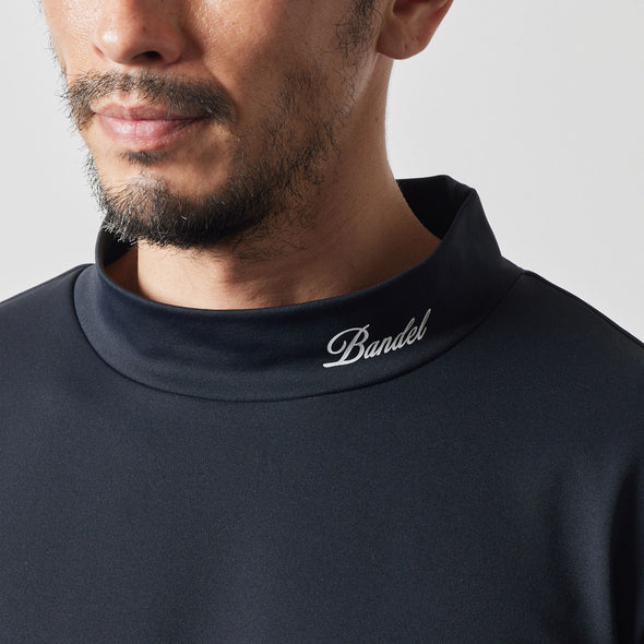 SIDE LOGO L/S MOCK NECK SHIRTS