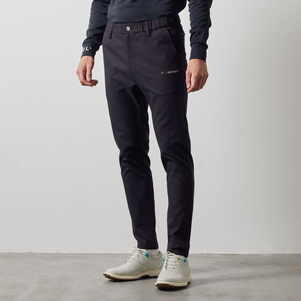 SIDE LOGO STRECH TAPERED PANTS