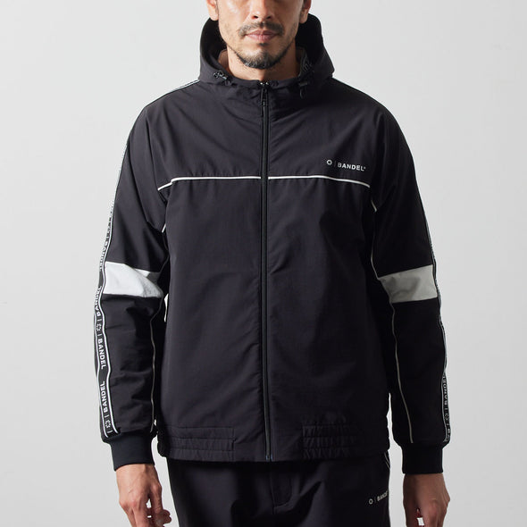 WATER REPELLENT PIPING ZIP PARKA