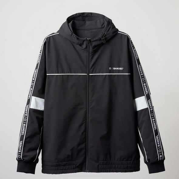 WATER REPELLENT PIPING ZIP PARKA